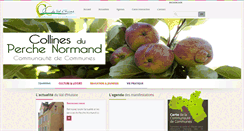 Desktop Screenshot of cc-valdhuisne.fr